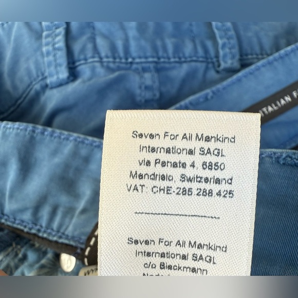 7 For All Mankind Perfect Chino Shorts (32) - Picture 12 of 15